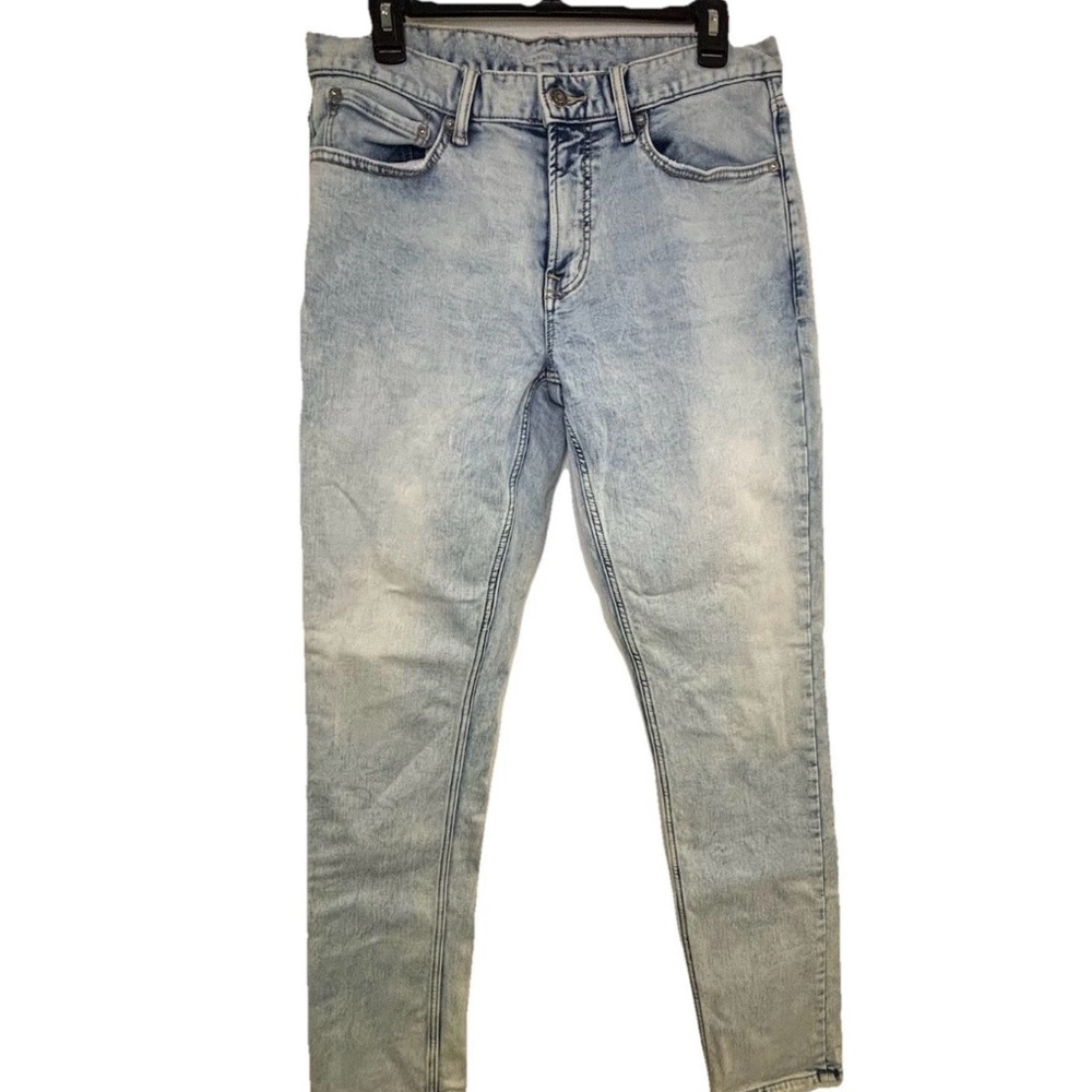 Old Navy Men’s Acid Wash Slim Fit 24/7 90’s style Jeans Size 32X 36